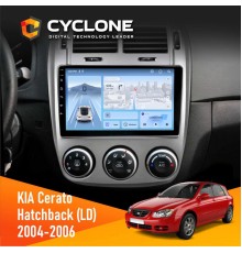 Штатна магнітола KIA Cerato 2004-2006 Cyclone C9-012 4x64 DSP 4G