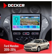 Штатна магнітола Ford Mondeo 2010-2014 Decker D10-009 4x64, DSP, 4G, 2k
