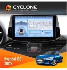 Штатна магнітола Hyundai i30 2017 Cyclone C9-012 4x64 DSP 4G