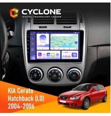 Штатна магнітола KIA Cerato 2004-2006 Cyclone C9-011 4x64, DSP