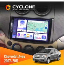 Штатна магнітола Chevrolet Aveo 2007-2011 Cyclone C9-011 4x64, DSP