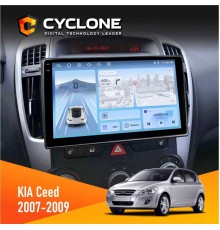 Штатна магнітола KIA Ceed 2007-2009 Cyclone C9-012 4x64 DSP 4G