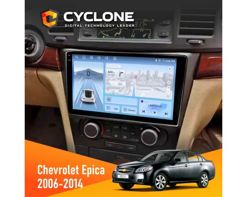 Штатна магнітола Chevrolet Epica 2006-2014 Cyclone C9-012 4x64 DSP 4G 