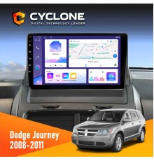 Штатна магнітола Dodge Journey 2008-2011 Cyclone C9-011 4x64, DSP
