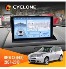 Штатна магнітола BMW X3 (E83) 2004-2010 Cyclone C9-012 4x64 DSP 4G
