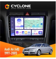 Штатна магнітола Audi A6 (4B) 1997-2005 Cyclone C9-011 4x64, DSP