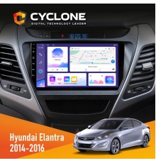 Штатна магнітола Hyundai Elantra 2014-2016 Cyclone C9-011 4x64, DSP