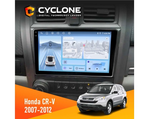 Штатна магнітола Honda CR-V 2007-2012 Cyclone C9-012 4x64 DSP 4G 
