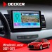 Штатна магнітола Mitsubishi Lancer X 2007-2017 Decker D10-009 4x64, DSP, 4G, 2k 