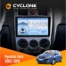 Штатна магнітола Hyundai Getz 2002-2010 Black Cyclone C9-012 4x64 DSP 4G 