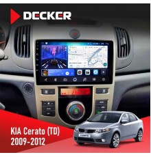 Штатна магнітола KIA Cerato (TD) 2009-2012 Climate Decker D9-006 4x64, 4G