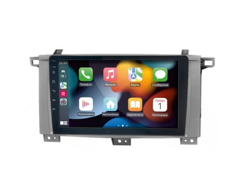 Штатна магнітола Toyota Land Cruiser (100) 2003-2008 Decker D9-008 8x128 DSP 4G 