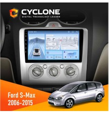 Штатна магнітола Ford S-Max 2006-2015 Cyclone C9-012 4x64 DSP 4G