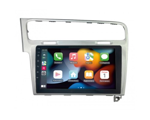 Штатна магнітола Volkswagen Golf 2012-2021 Silver Decker D10-009 4x64, DSP, 4G, 2k 