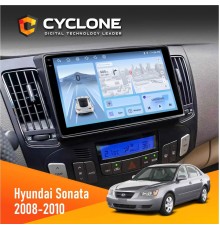 Штатна магнітола Hyundai Sonata 2008-2010 Climate Cyclone C9-012 4x64 DSP 4G
