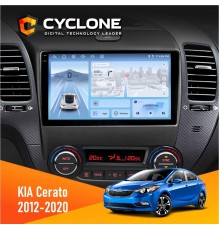 Штатна магнітола KIA Cerato 2012-2020 Cyclone C9-012 4x64 DSP 4G