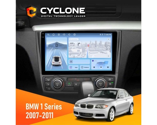 Штатна магнітола BMW 1 Series 2007-2011 Climate Cyclone C9-012 4x64 DSP 4G 