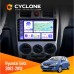 Штатна магнітола Hyundai Getz 2002-2010 Black Cyclone C9-011 4x64, DSP 