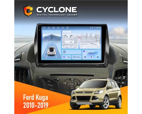 Штатна магнітола Ford Kuga 2013-2019 Cyclone C9-012 4x64 DSP 4G 