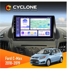 Штатна магнітола Ford C-Max 2010-2019 Cyclone C9-011 4x64, DSP
