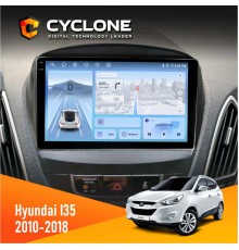 Штатна магнітола Hyundai ix35 2010-2018 Cyclone C9-012 4x64 DSP 4G