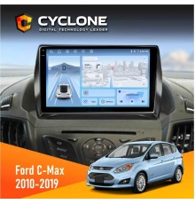 Штатна магнітола Ford C-Max 2010-2019 Cyclone C9-012 4x64 DSP 4G