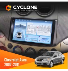 Штатна магнітола Chevrolet Aveo 2007-2011 Cyclone C9-012 4x64 DSP 4G
