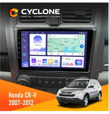 Штатна магнітола Honda CR-V 2007-2012 Cyclone C9-011 4x64, DSP