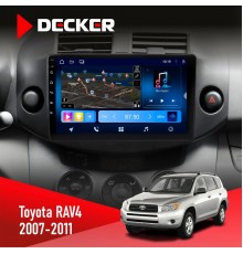 Штатна магнітола Toyota RAV4 2007-2011 Decker D9-008 8x128 DSP 4G