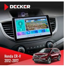 Штатна магнітола Honda CR-V 2012-2017 Decker D10-009 4x64, DSP, 4G, 2k