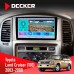 Штатна магнітола Toyota Land Cruiser (100) 2003-2008 Decker D10-009 4x64, DSP, 4G, 2k 