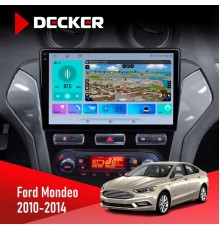 Штатна магнітола Ford Mondeo 2010-2014 Climate Decker D10-009 4x64, DSP, 4G, 2k