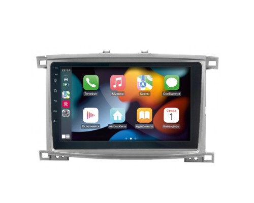 Штатна магнітола Toyota Land Cruiser (100) 2003-2008 Decker D10-009 4x64, DSP, 4G, 2k 