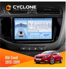 Штатна магнітола KIA Ceed 2012-2019 Cyclone C9-012 4x64 DSP 4G