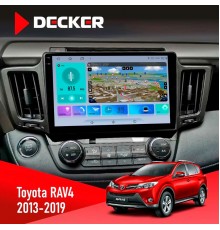 Штатна магнітола Toyota RAV4 2013-2019 Decker D10-009 4x64, DSP, 4G, 2k