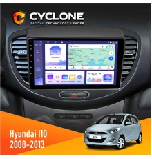 Штатна магнітола Hyundai I10 2008-2013 Cyclone C9-011 4x64, DSP