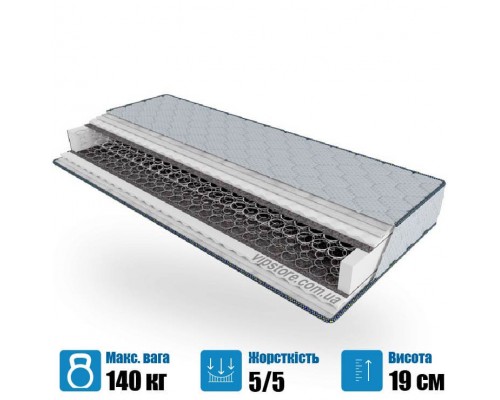 Ортопедичний матрац Freedom Hard - 120х190 — EMM (Україна)
