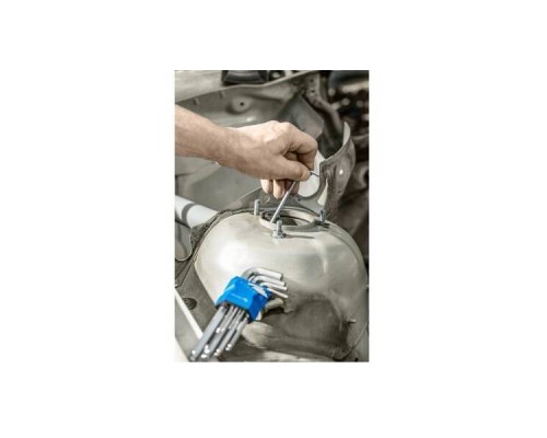 Набір ключів шестиранних довгих, з кулькою HOEGERT 1.5 - 10 (HT1W825)