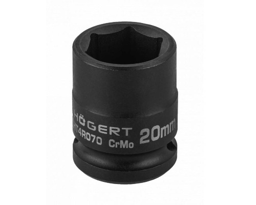 Голівка торцева ударна шестигранна HOEGERT 20 (HT4R070)