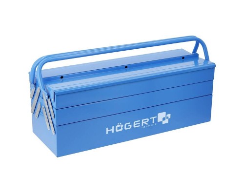 Ящик для інструментів металевий 5 відділень 21" 53 × 20,5 × 20 cм HOEGERT 5 (HT7G078)