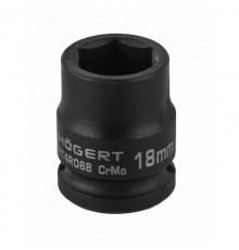 Голівка торцева ударна шестигранна HOEGERT 18 (HT4R068)