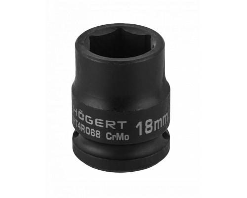 Голівка торцева ударна шестигранна HOEGERT 18 (HT4R068)