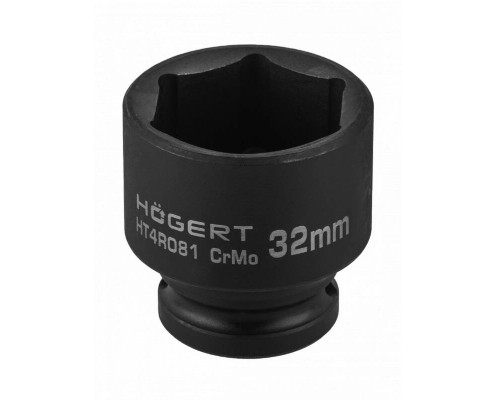 Голівка торцева ударна шестигранна HOEGERT 32 (HT4R081)