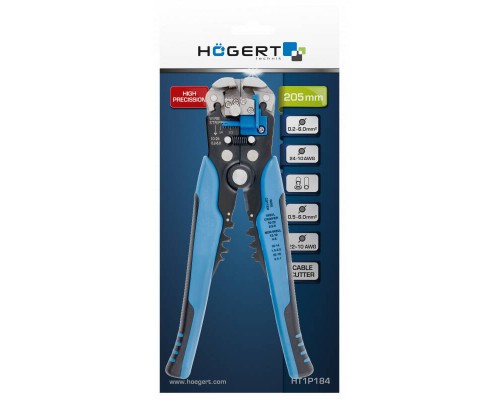 Автоматичний знімач ізоляції HOEGERT 0.2 - 6.0 (HT1P184)