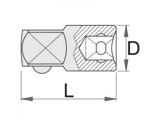 Перехідник UNIOR 1/4" (238.7/1)