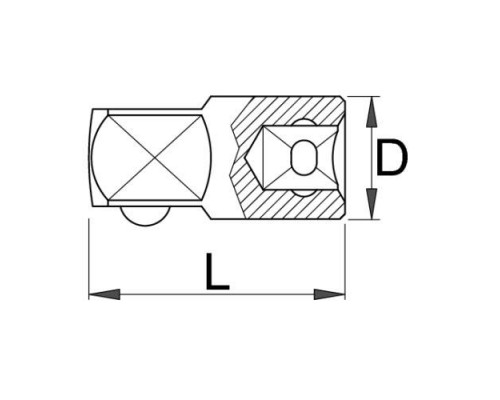 Перехідник UNIOR 3/8" (190.7/2)