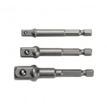 Набір тримачів голівок торцевих для шуруповерта HOEGERT 1/4". 3/8". 1/2" (HT1S445)