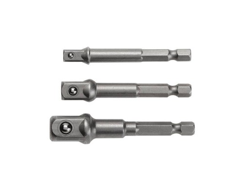 Набір тримачів голівок торцевих для шуруповерта HOEGERT 1/4". 3/8". 1/2" (HT1S445)