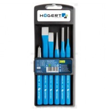 Набір зубил 6 шт. HOEGERT 6 (HT3B710)
