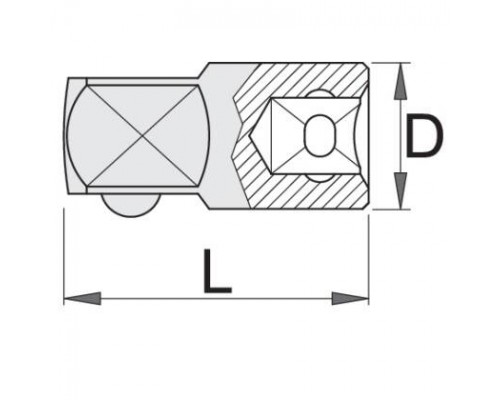 Перехідник UNIOR 3/8" (188.7/2)